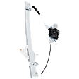 Front, Driver Side Window Regulator, Power, 4 Cyl., 1.6L Engine