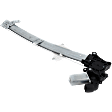 Front, Passenger Side Power Window Regulator, With Motor