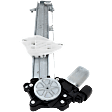 Front, Passenger Side Power Window Regulator, With Motor