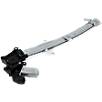 Front, Driver Side Power Window Regulator, With Motor