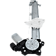 Front, Driver Side Power Window Regulator, With Motor