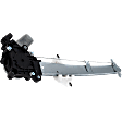 Front, Passenger Side Power Window Regulator, With Motor