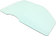Front, Passenger Side Door Glass, Green Tint, Without Clips, Replaces NAGS No. FD20125 GTNN