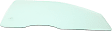 Front, Passenger Side Door Glass, Green Tint, Without Clips, Replaces NAGS No. FD20125 GTNN