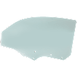 Front, Driver Side Door Glass, Green Tint, Replaces NAGS No. FD21648GTN