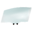 Front, Driver Side Door Glass, Green Tint, With Clip, Replaces NAGS No. FD24063GTY