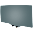 Rear, Passenger Side Door Glass, Gray Tint Privacy, With Clip, Replaces NAGS No. FD24730YPY