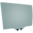 Rear, Passenger Side Door Glass, Gray Tint Privacy, With Clip, For Models With Sliding Door, Replaces NAGS No. FD22407YPY