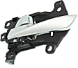 Rear, Driver Side Silver Interior Door Handle