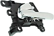 Rear, Driver Side Silver Interior Door Handle