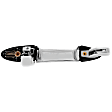 Rear, Passenger Side Exterior Door Handle, Chrome, Without Key Hole, LX Model