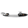 Rear, Passenger Side Exterior Door Handle, Chrome, Without Key Hole, LX Model