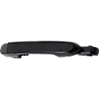 Rear, Passenger Side Smooth Black Exterior Door Handle, Without Key Hole
