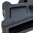 Rear, Driver Side Exterior Door Handle, Paint To Match, Without Key Hole, With Cover