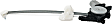 Rear, Passenger Side Power Window Regulator, With Motor