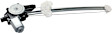 Rear, Passenger Side Power Window Regulator, With Motor