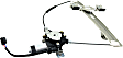 2005 Hummer H2 - Rear, Driver Side Power Window Regulator, With Motor