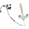 2003-2009 Hummer H2 - Rear, Driver Side Window Regulator, Power, Base Model