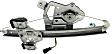 Rear, Passenger Side Power Window Regulator, With Motor