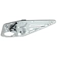 Rear, Passenger Side Window Regulator, Power, With Panel
