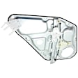 Rear, Passenger Side Window Regulator, Power, With Panel