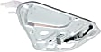 Rear, Driver Side Window Regulator, Power, With Panel