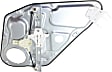 Rear, Driver Side Window Regulator, Power, With Panel