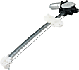 Sedan Rear, Passenger Side Power Window Regulator, With Motor