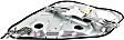 Rear, Passenger Side Power Window Regulator, Without Motor