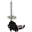 Rear, Driver Side Window Regulator, Power, With 2-Prong Connector
