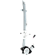 Rear, Passenger Side Power Window Regulator, With Motor