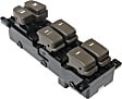 2008-2010 Hyundai Sonata - Front, Driver Side Window Switch, Gray