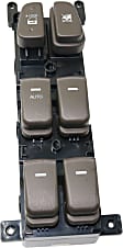 2008-2010 Hyundai Sonata - Front, Driver Side Window Switch, Gray