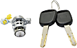 Door Lock Cylinder, Kit, Keys Included