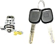 Door Lock Cylinder, Kit, Keys Included