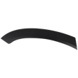 Rear, Passenger Side Black Quarter Panel Molding
