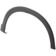 Rear, Passenger Side Fender Trim, Textured Black