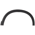 Rear, Passenger Side Fender Trim, Textured Black