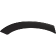 Rear, Passenger Side Fender Trim, Textured Black