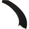 Rear, Driver Side Fender Trim, Textured Black