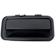 Tailgate Handle, Textured Black Plastic Without Camera Hole Without Key Hole