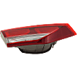 Driver Side, Inner Tail Light, with Bulb, Halogen, Clear and Red Lens, Standard Type, Sedan, Korea Built Vehicle