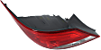Driver Side Tail Light, with Bulb, Halogen, Clear and Red Lens