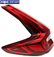 2019 Honda CR-V EX-L - Passenger Side, Outer Halogen Tail Light, With bulb(s), Mounts on Body, Japan or North America Built Vehicle, OE Replacement, CAPA Certified