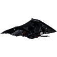 2016-2020 Honda Civic - Driver Side Tail Light, with Bulb, Halogen, Clear and Red Lens, Coupe