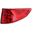 2021 Honda Odyssey Elite - Passenger Side, Outer Halogen Tail Light, With bulb(s), Mounts on Body, OE Replacement