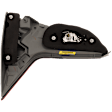 Passenger Side, Inner Tail Light, with Bulb, Halogen, Mounts on Liftgate, 4 Cyl., 1.8L Engine, CAPA CERTIFIED