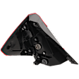 Passenger Side, Outer Tail Light, with Bulb, Halogen, Clear and Red Lens, 4 Cyl., 1.5L Engine