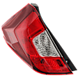 Driver Side, Outer Tail Light, with Bulb, Halogen, Clear and Red Lens, 4 Cyl., 1.5L Engine