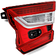 Passenger Side, Inner Halogen Tail Light, With bulb(s), OE Replacement, CAPA Certified